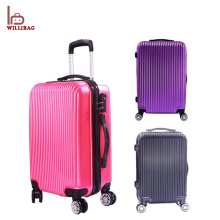 China Luggage Factory Trolley PC ABS Travel Bags Luggage